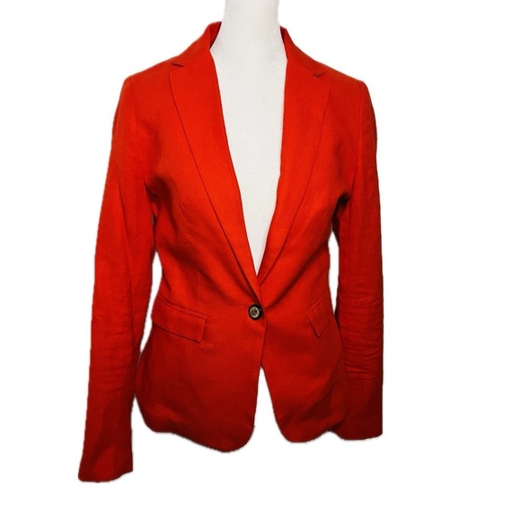 Dalia Red Blazer - Size XS - Picture 1 of 10